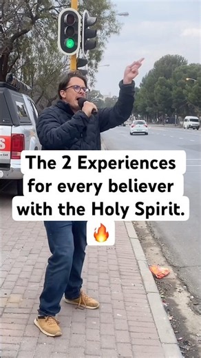 The 2 Experiences for every believer with the Holy Spirit.🔥 #holyspirit #pentecost