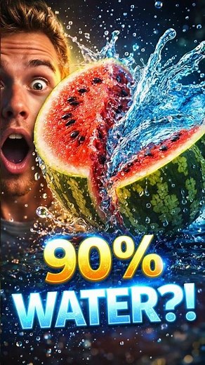 WATERMELONS Are Mostly Water| Amazing facts | #shorts #facts