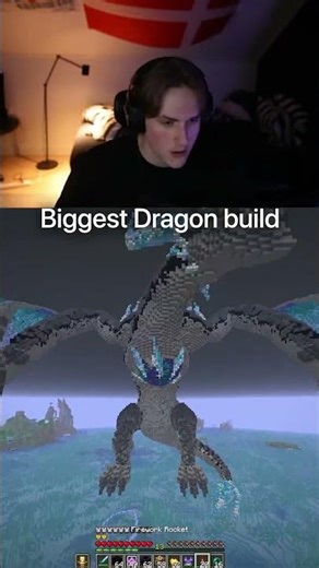 biggest dragon minecraft build