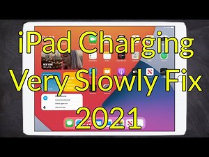iPad Charging Very Slowly Problem Fix How To Fix Battery Slowly Charging Issue on iPhone or iPad