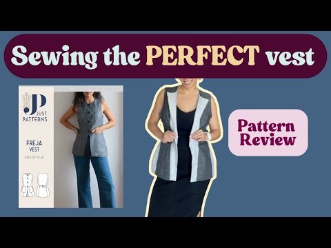 Freja Vest Pattern Review | Chic Tailoring for Intermediate Sewists