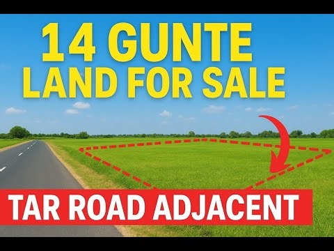 14 Gunta Land For Sale | Tar Road Adjacent | Just 9 Km From Mysore City