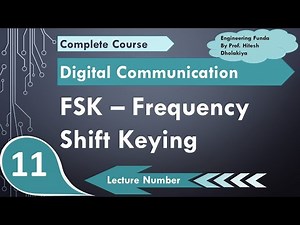 Mind Luster - Learn Frequency Shift Keying FSK definition waveform multi level FSK Bandwidth Modulator Demodulati
