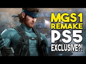 METAL GEAR SOLID 1 Remake Rumored to be PS5 EXCLUSIVE!! Has Been in Development for YEARS!!
