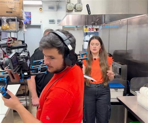 2K views · 36 reactions | Behind-the-scenes footage of a reporter...