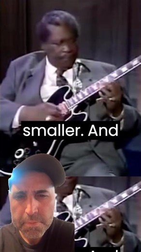 BB King! @jeansandoval #guitar #guitarlesson #guitarsolo #music #blues #fender #reaction #live
