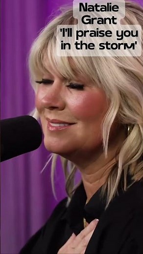 NATALIE GRANT - 'I'LL PRAISE YOU IN THE STORM' (LIVE) | GOSPEL MUSIC