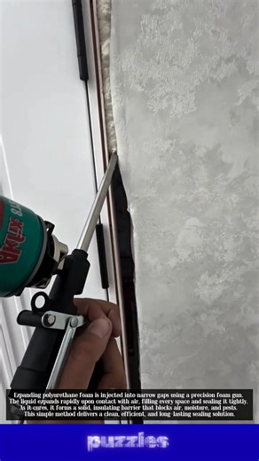 Gap Filling Hack That Expands Perfectly 👷 | No More Air Leaks!
