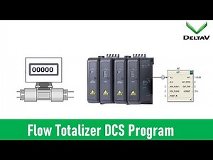 Flow Totalizer Program in DeltaV DCS : Analog Programming Tutorial