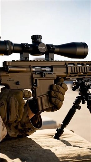 US Marine Corps' M40A5 (Bolt-Action Sniper Rifle)