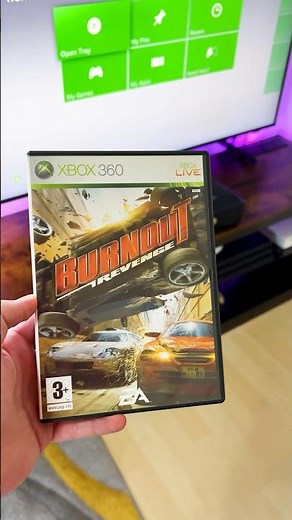 Burnout Revenge on Xbox 360 = pure chaos and perfection 🔥💿