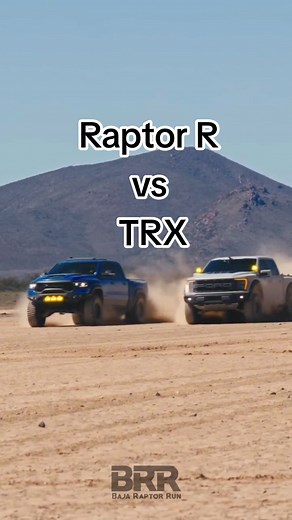 Raptor R vs TRX: Ultimate Off-Road Showdown
