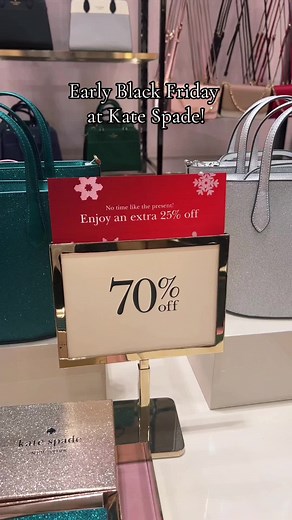 Shop at your local Kate Spade outlet or on our website with code 2000016401 to receive a free gift with purchase (until supplies last)! #katespadeny #iworkatkatespade #katespadeoutlet #blackfriday