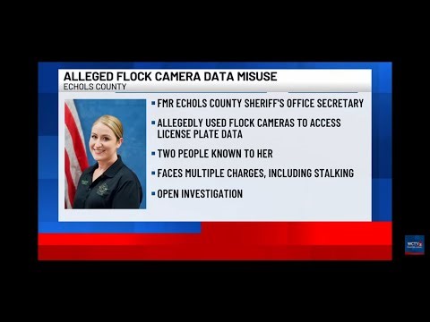 Secretary busted for stalking using Flock database at Sheriff's office