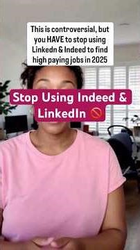 Why You Should STOP Using Indeed & LinkedIn in 2025 🚫 (Try This Instead!)