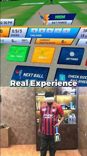 VR Bat Real Experience in IB Cricket 😳🏏| IB Cricket With Real VR Bat Setup | Real Cricket Feel? |
