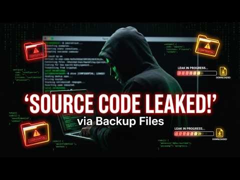 Source Code LEAKED via Backup Files! 😱 (Hacking Lab Walkthrough)