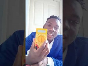 how to test continuity and insulation resistance using DT830B digital multimeter.