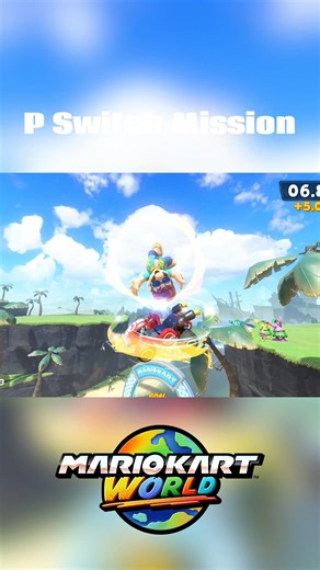 Join in on the race around the deserted island! #mariokartworld #gaming #nintendo #mario