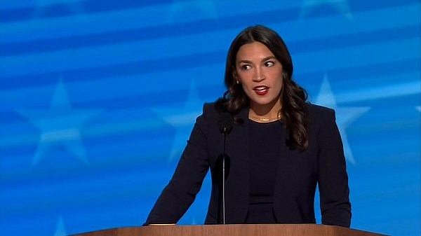 AOC has strong words for GOP during impassioned DNC speech