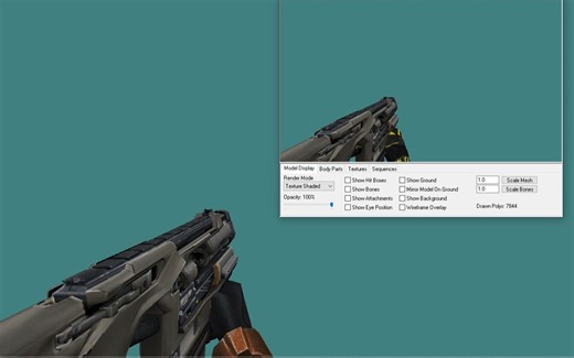 半条命/Goldsource/CS1.6/Svencoop模型修改经验分享