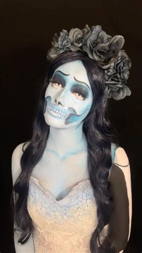 Emily Corpse Bride Special Effects Face Paint Halloween Makeup