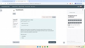 El siguiente fragmento de código:cwhile (feof(fp) == 0) {  f... | Filo