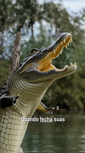 O Animal Com a Mordida Mais Forte do Mundo 😱🐊
