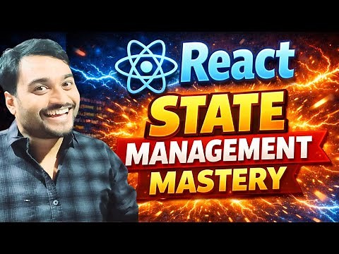 React State Management Mastery | Complete Guide (Beginner to Advanced)