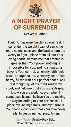 Let Go and Let God Work #Prayer #Faith #Surrender