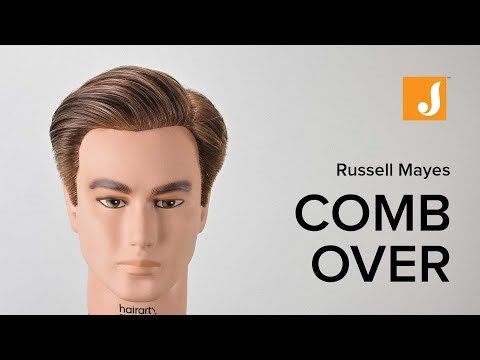 Classic Don Draper Mad Men Comb Over Mens Haircut