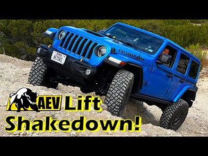 AEV Lift Kit Shakedown at Hidden Falls Adventure Park