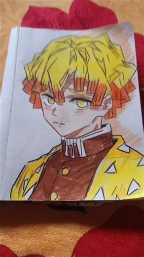 How to draw Zenitsu form Demon slayer 🥵🥵