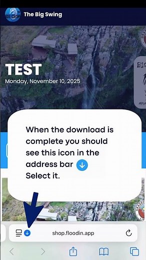 How to download your video on iPhone / Safari Browser