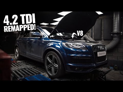 4.2 TDI V8 Audi Q7! Custom Dyno remap