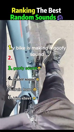 Ranking best random weird sounds