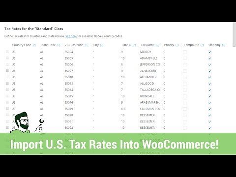 How to Quickly Import US Tax Rates into WooCommerce