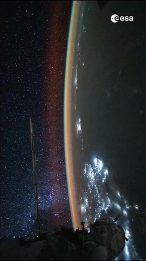 Watching the stars from the International Space Station ✨