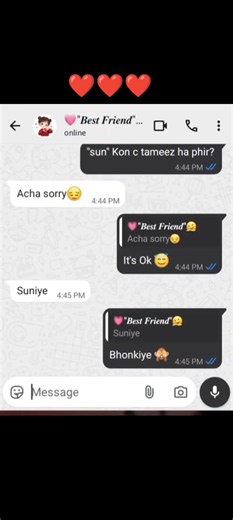 Wait for end 🤣 #whatsappchat #funny #chatstory #shorts #trending #viralvideo