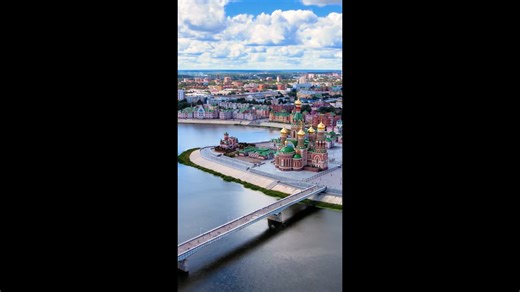 Explore the Majesty of Moscow's Kremlin from the Sky.