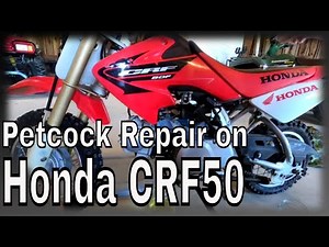 Fixing a Honda Dirtbike