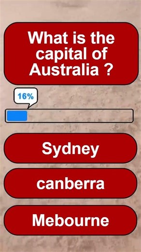 What is the capital of Australia