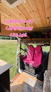 Cladding my campervan ceiling😍 it’s been far too long living in my van with the fluffy insulation everywhere! I got my Brother back to help with the ceiling and beginning the framework of the van. 🚐The van is really coming together now !! Let me know what you think and make sure to like share and follow as always.✨🚐🥰 . . . #campervan #renov #renovationjourney #campervanbuild #fordtransit #fordvan #fordvans #claddings #learningaswego #offgridlife #offgridhomestead #offgridhome #buildahome #up