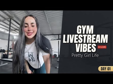 Pretty Girl Life | Relaxing Gym Livestream Before Workout ✨ P032