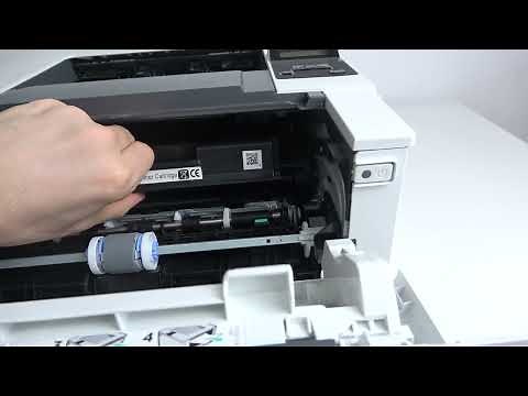 HP LaserJet M404dn - How to Change Printer Cartridges - Step-by-Step Replacement Guide