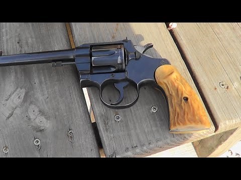 Colt Officer`s Model Target Revolver 22LR