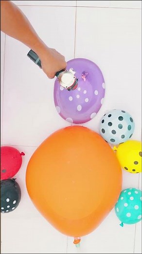 Giant Balloon Explosion – Colorful Water & Orbeez Everywhere!