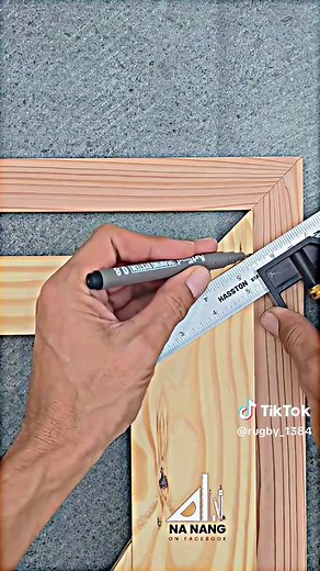Quick Trick for 90° Wood Corner Joints