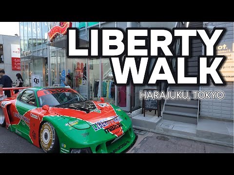 Liberty Walk Tokyo: The Ultimate Harajuku Store tour