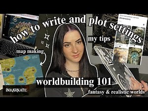 how to write settings ⚔️ // worldbuilding 101, avoiding info-dumping, fantasy & realistic, etc
